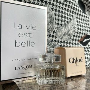 Chloe mini + la vie eat belle sample